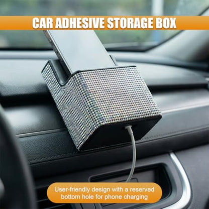 Bling Car Dashboard Storage Box (Colorful)