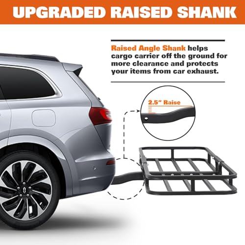 Hitch Cargo Carrier Basket for SUV (53" x 19" x 4")