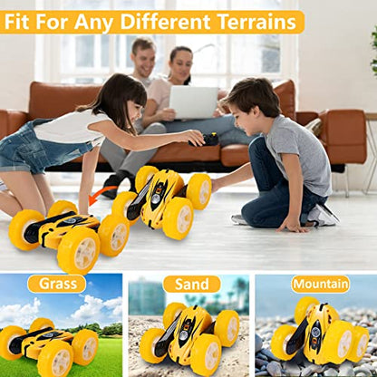 Remote Control Car for Boys 6 (Big Yellow)