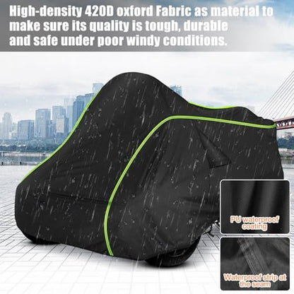 for Can Am Spyder RT Full Cover 2010 (Black / for Can-Am Spyder RT 2010-2019)