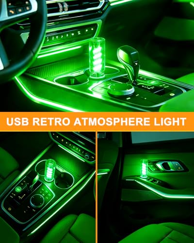 Green Touch Dimmable USB Night Light (Green)
