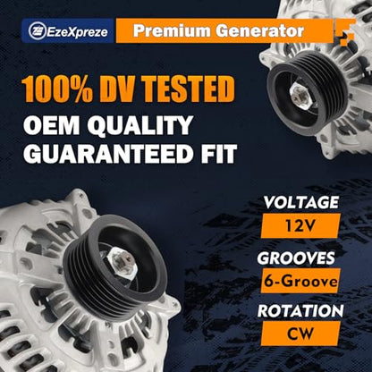 Ezexpreze Alternator Compatible with Ford F (44000N)