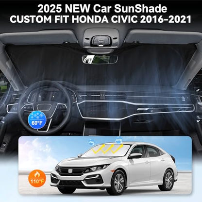 Windshield Sunshade for 2016 (Fit Civic 2016-2021)