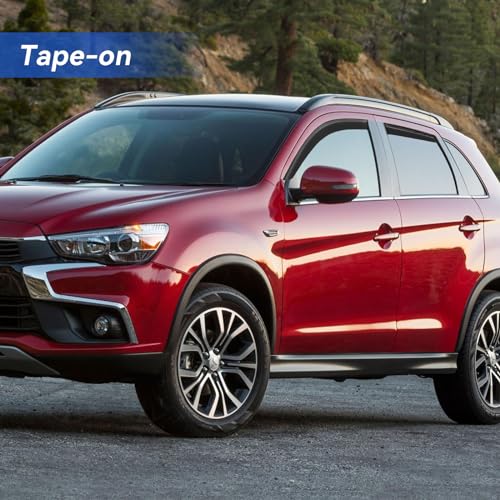Window Visors Rain Guards for 2011 (2011-2026 Mitsubishi Outlander Sport)
