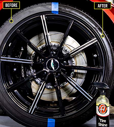 Adam's SiO2 Infused Tire Shine Plus 16oz (Refill Kit)