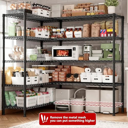 72.8" W Storage Shelves Load 1600LBS (17.7" D x 72.8" W x 70.9" H)