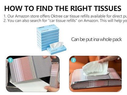 Car Tissue Holder (Flat)