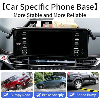 Car Phone Holder Mount for Toyota Sienna 2021 2022 2023 2024 Accessories (for Toyota Sienna 2021-2024)