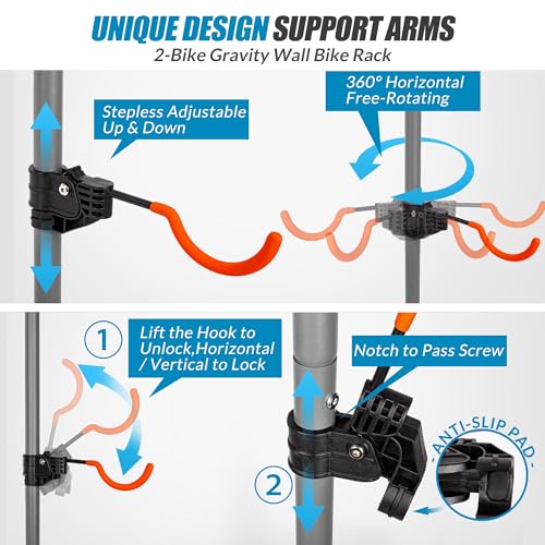 2 Bike Rack Bicycle Rack