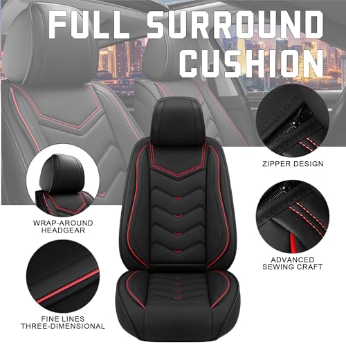 Car Seat Covers for Chrysler Pacifica 2004 (Full Set / Black)