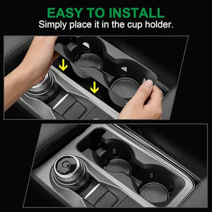 Upgrade Cup Holder Inserts for Ford Explorer 2020 (for Ford Explorer 2020-2024)