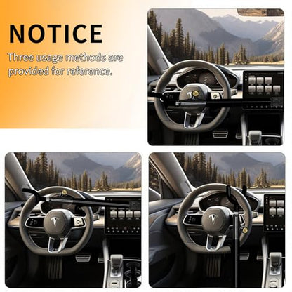 Heavy Duty Steering Wheel Lock (Black)