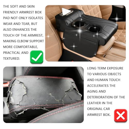 Car Armrest Cover (Black)