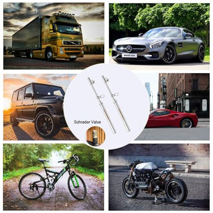 Heavy Duty Tire Pressure Gauge 10 (Silver / 1pack)