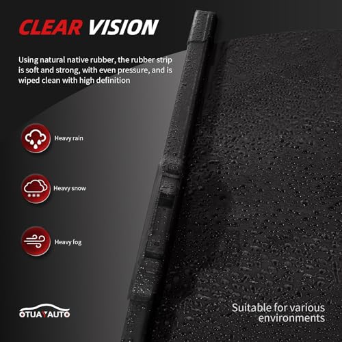 Premium Windshield Wiper Blades (22"+22" Expedition)