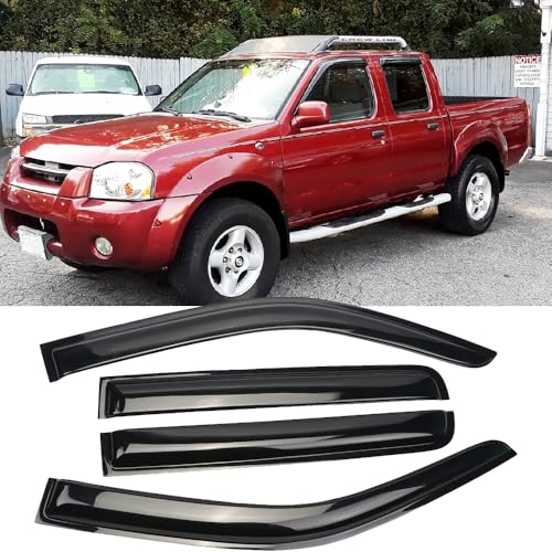 Window Visors Rain Guards for 2005 (2005-2022 Crew Cab)