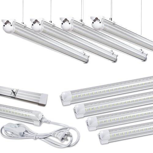 8Pack 8FT LED Shop Light Garage Light (8FT-8Pack-6000K)
