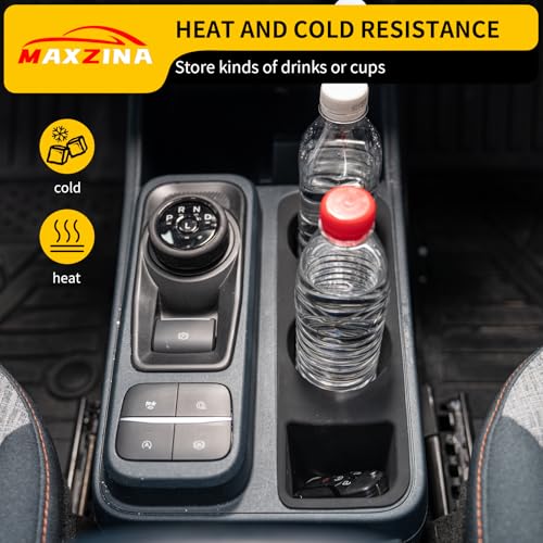 Cup Holder for 2022 (Compatible with 2022+ Ford Maverick Black)