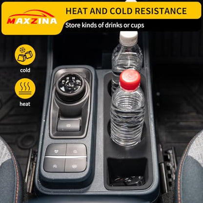 Cup Holder for 2022 (Compatible with 2022+ Ford Maverick Black)