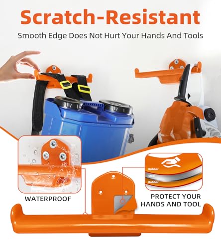 Backpack Blower Rack with Tube Hook (2 Pack)
