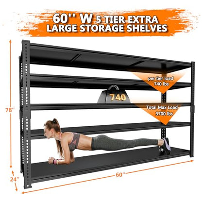 Storage Shelves Heavy Duty 2 PCS