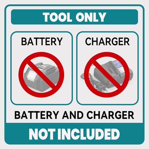 220W Portable Power Inverter Compatible with Makita 18V Battery (1-pack / Blue)