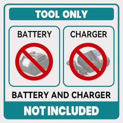 220W Portable Power Inverter Compatible with Makita 18V Battery (1-pack / Blue)