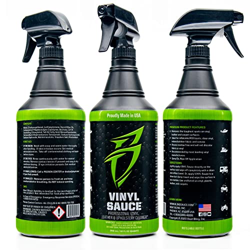 VS 0032 Vinyl Sauce Premium Vinyl and Leather Cleaner (32 Fl Oz (Pack of 1))