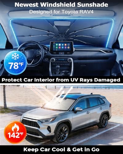 Umbrella Windshield Sun Shade for Toyota RAV4 (FOR | Toyota RAV4 (2016-2026))
