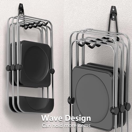 Garage Hooks Heavy Duty (7.7inch W Hook / Black W Hook)