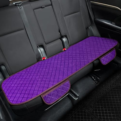 Comfortable Car Seat Covers Universal Back (Purple)