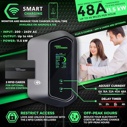 MACH 1 Fast 48 Amp Level 2 EV Charger