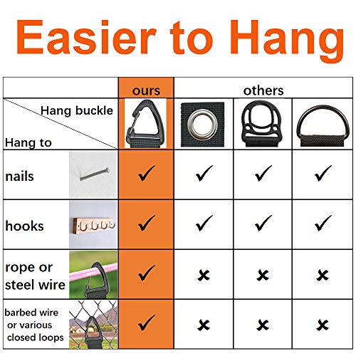 Hose Straps Hose Ties with Carabiner (XL)