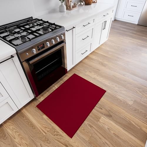 2x3 Entryway Rug (Solid Red)