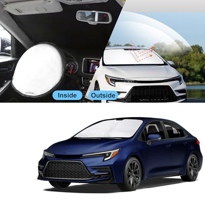 Sun Shade for Toyota Corolla 2020 (Windshield Sunshade for Toyota Corolla 2020-2026)