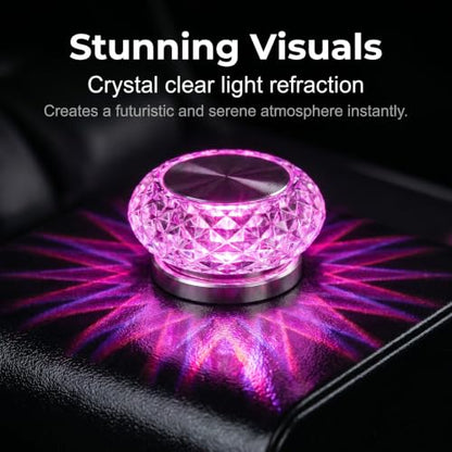 Car Interior USB LED Atmosphere Lamp (1PC / Purple)