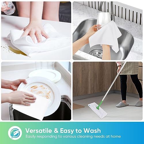 White Microfiber Cleaning Cloth (White)