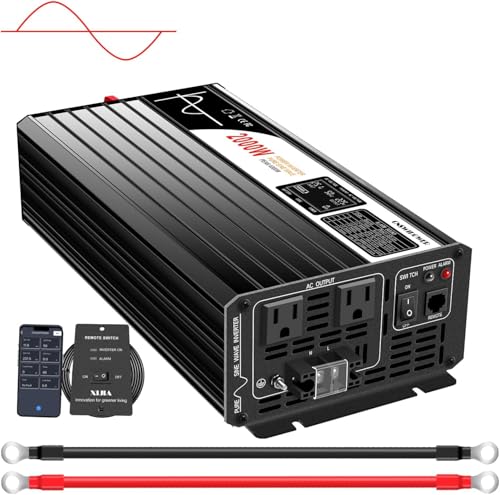 2000W Pure Sine Wave Inverter (24V 2000W（Bluetooth）)