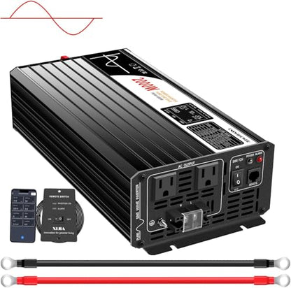 2000W Pure Sine Wave Inverter (24V 2000W（Bluetooth）)