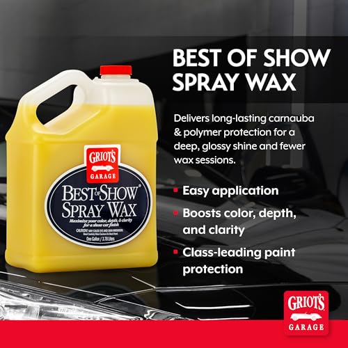 Best of Show Spray Wax for Car Detailing (128 Fl Oz (Pack of 1))