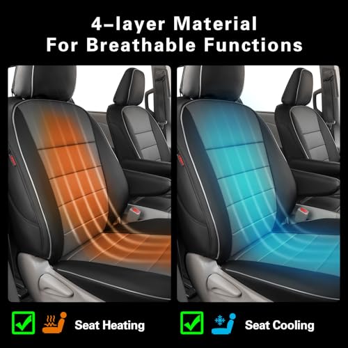 Car Sienna Seat Covers 2011 (Black/Gray / 2011-2020 7 Seats, 2nd Row Captain Seats W/Legrest)