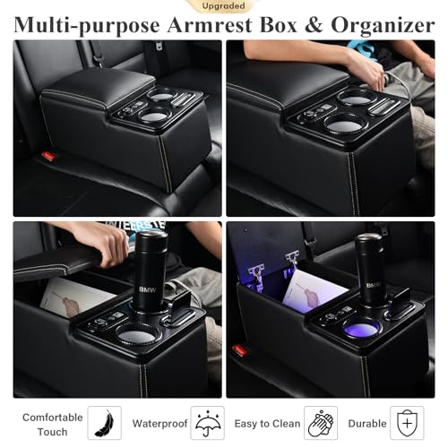 Car Center Console (Black / Update)