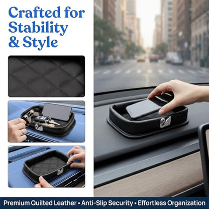 Bling Swan Car Dashboard Storage Tray (Swan)