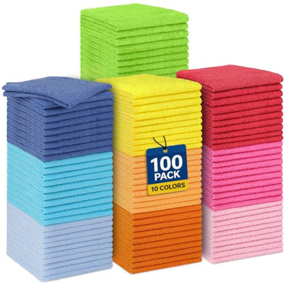 Shop Towels 100 PK (Rainbow / 11.5 x 11.5 Inch)
