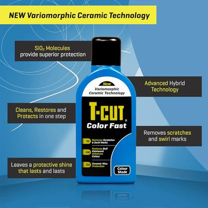 Color Fast 3 in (Mid Blue / 17 fl oz (Pack of 1))
