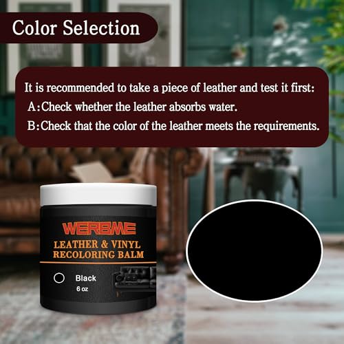 Leather Recoloring Balm (Black)