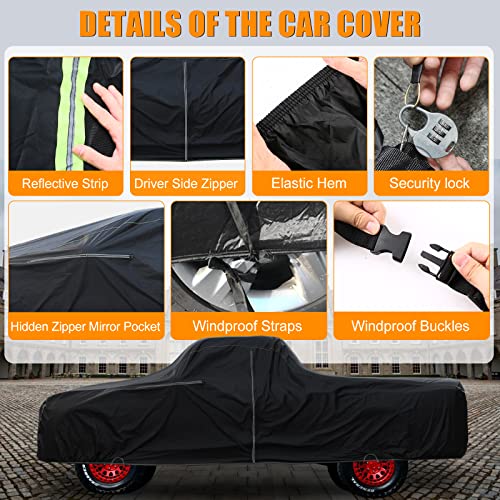 Waterproof Car Cover Replace for 1988 (C/K Long bed 1988-1999)