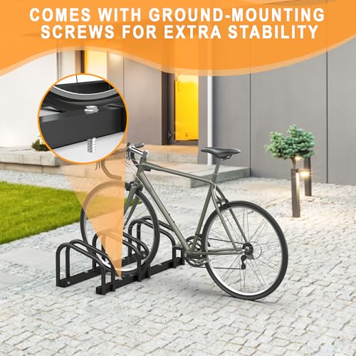 Bike Storage Rack for Garage (3 Bike Holder)