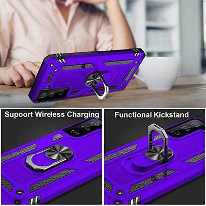 for Galaxy S21 Case (Galaxy S21 (Small 6.2") / Purple)