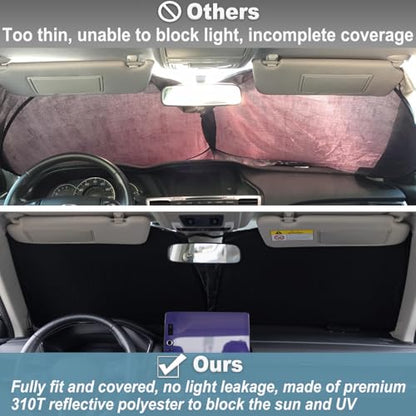 Windshield Sun Shade for Honda CRV 2023 (for Honda CRV 2023-2026)